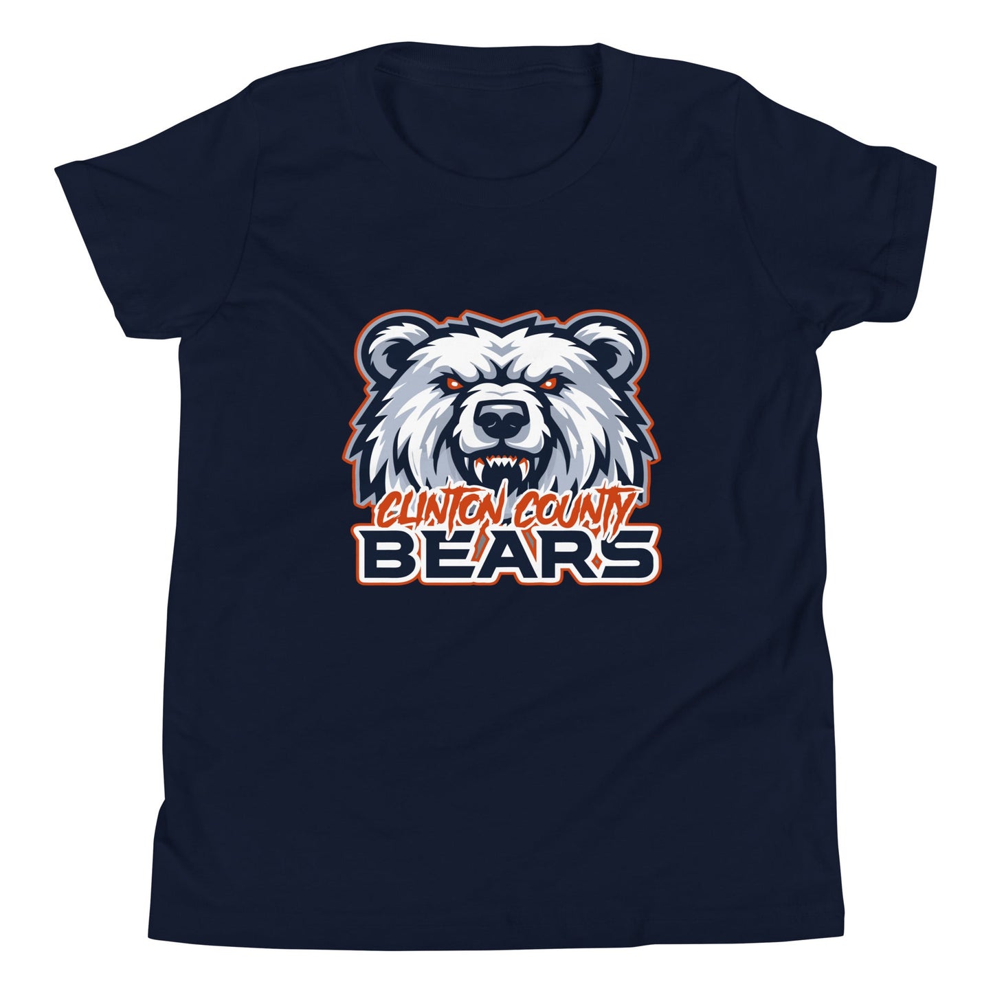 Performance | Youth T-Shirt | CLINTON COUNTY BEARS | Bears Mascot Logo