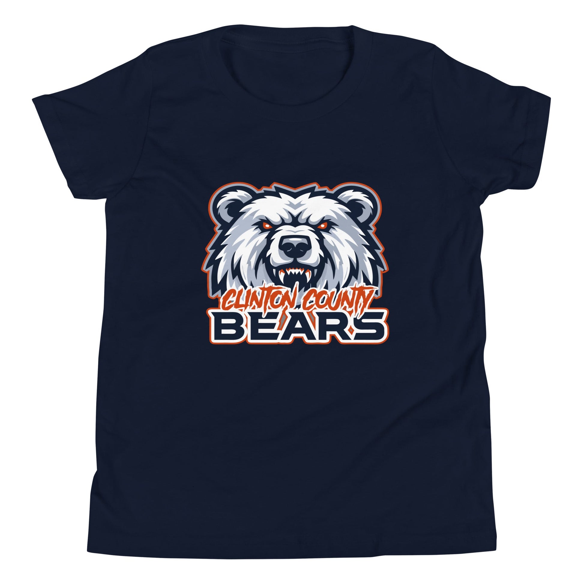 Performance | Youth T-Shirt | CLINTON COUNTY BEARS | Bears Mascot Logo