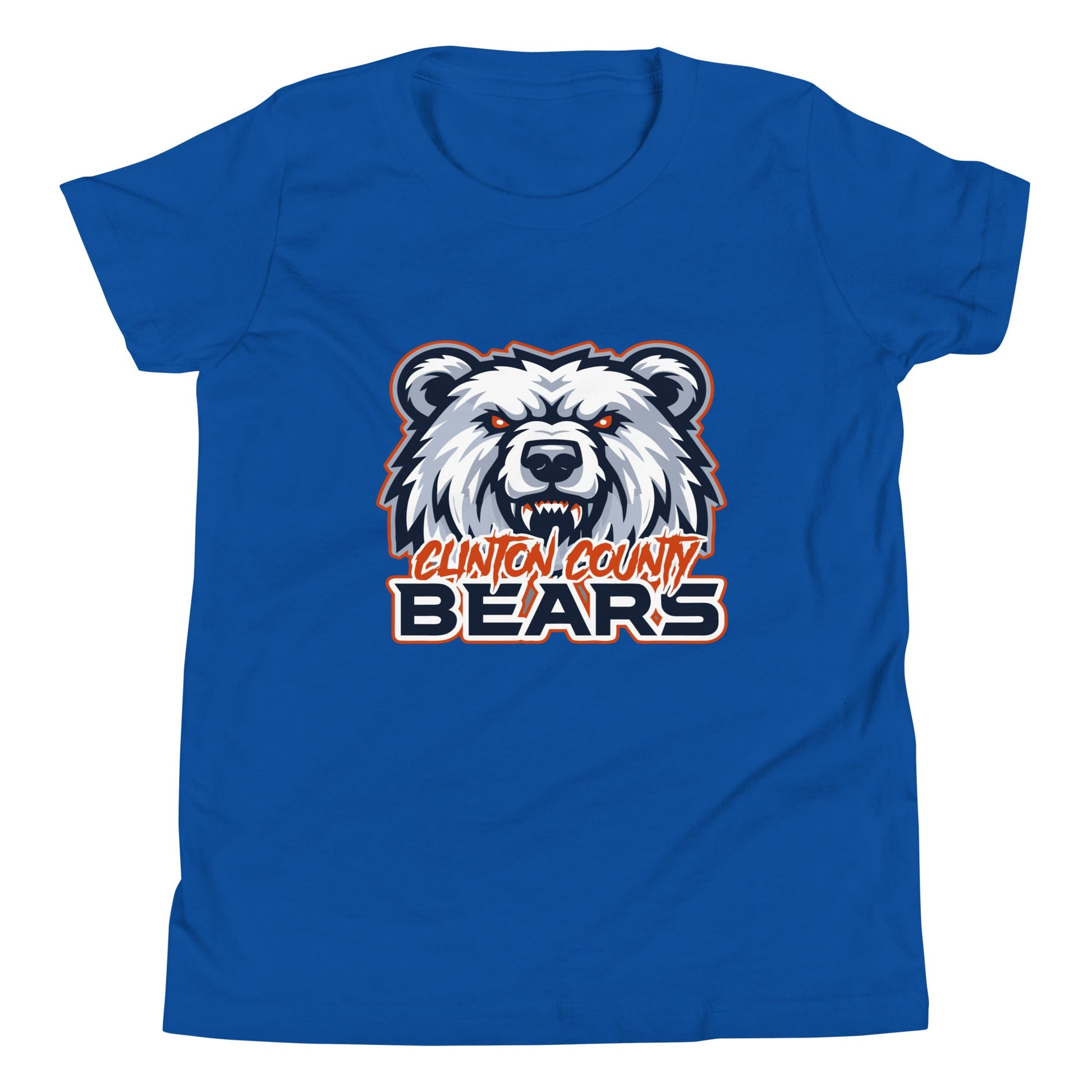Performance | Youth T-Shirt | CLINTON COUNTY BEARS | Bears Mascot Logo