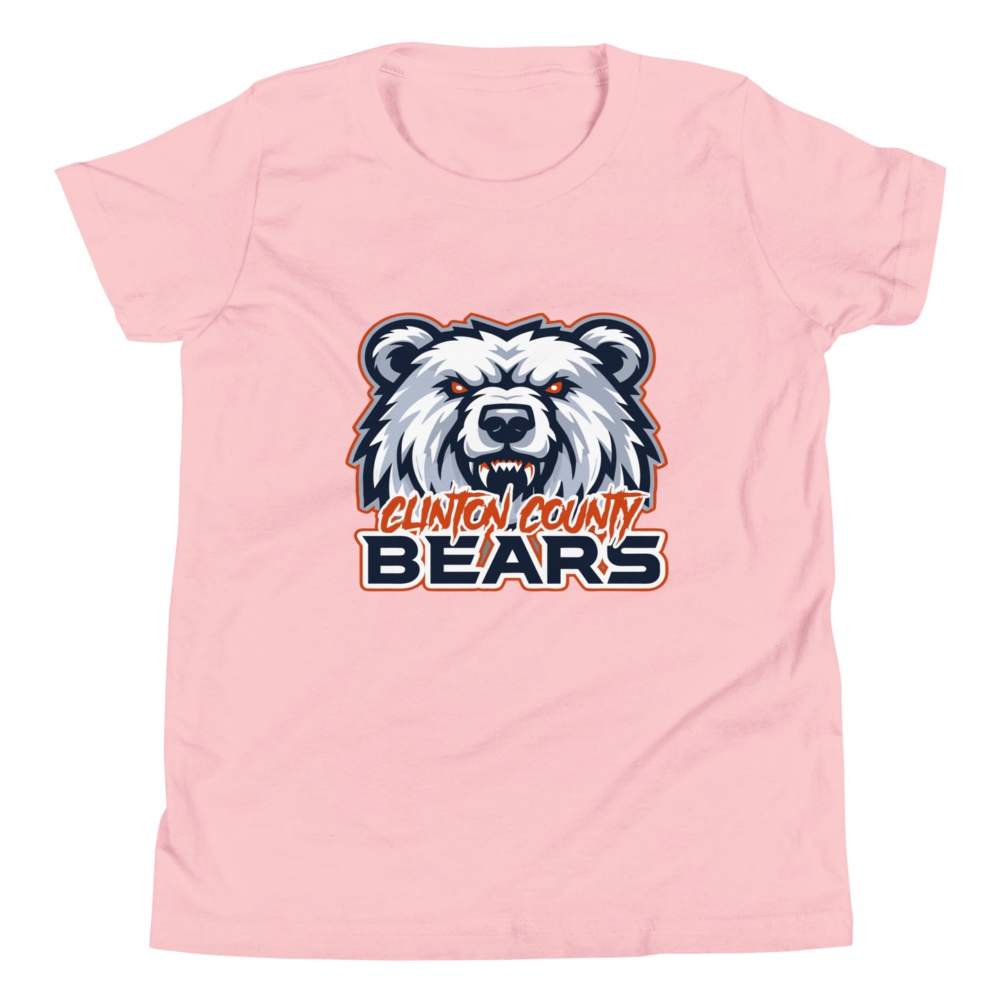 Performance | Youth T-Shirt | CLINTON COUNTY BEARS | Bears Mascot Logo