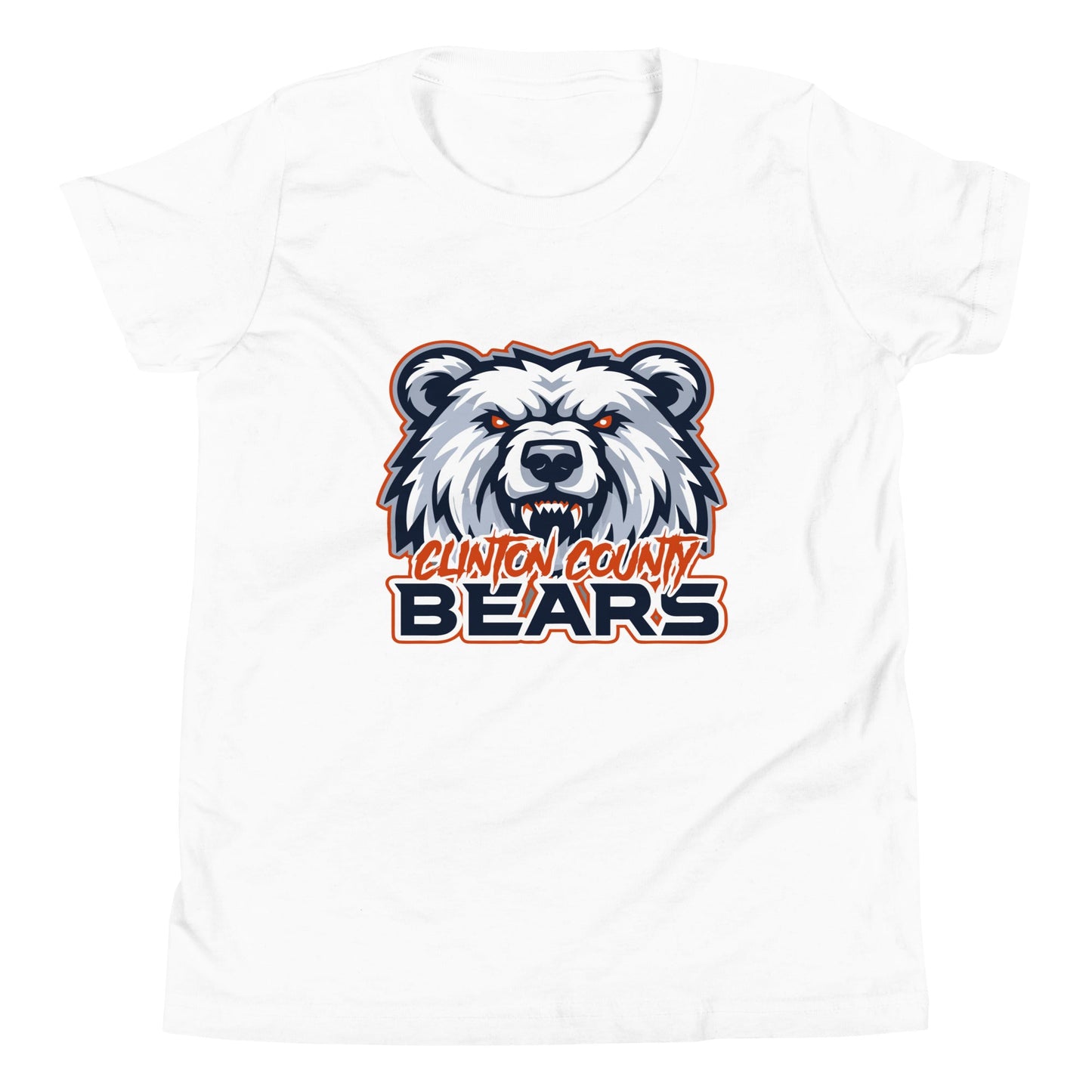 Performance | Youth T-Shirt | CLINTON COUNTY BEARS | Bears Mascot Logo
