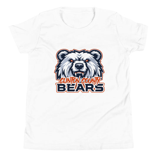 Performance | Youth T-Shirt | CLINTON COUNTY BEARS | Bears Mascot Logo