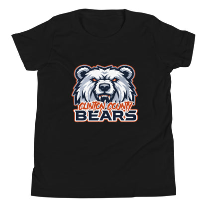 Performance | Youth T-Shirt | CLINTON COUNTY BEARS | Bears Mascot Logo