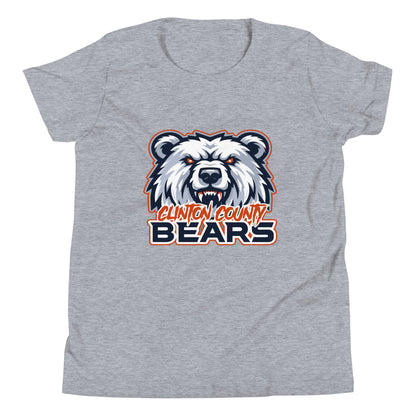 Performance | Youth T-Shirt | CLINTON COUNTY BEARS | Bears Mascot Logo