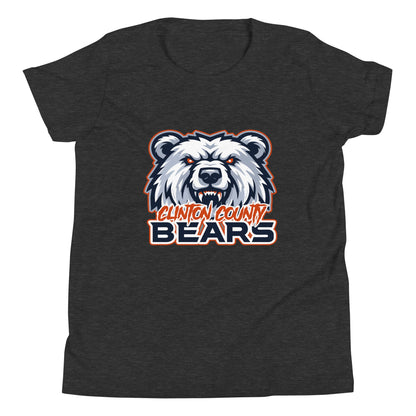 Performance | Youth T-Shirt | CLINTON COUNTY BEARS | Bears Mascot Logo