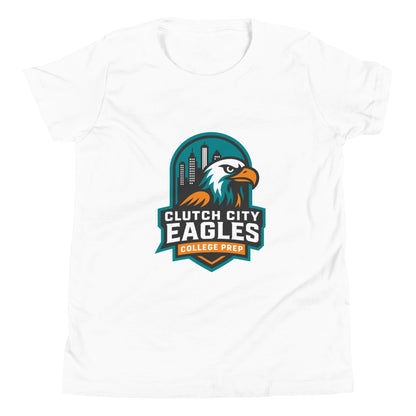 Performance | Youth T-Shirt | Clutch City College Prep | Shield Logo