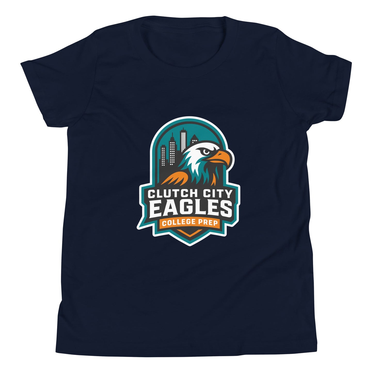 Performance | Youth T-Shirt | Clutch City College Prep | Shield Logo