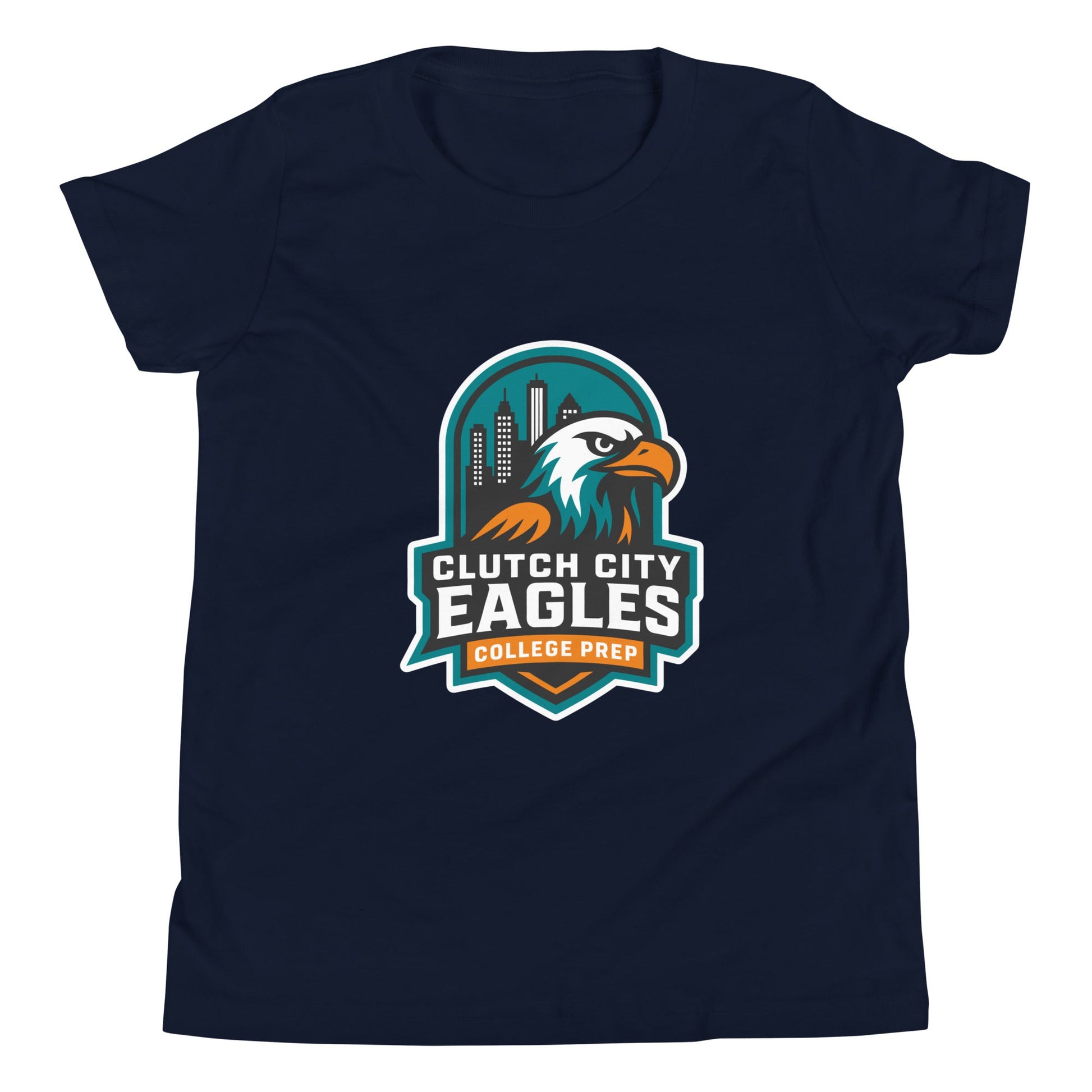 Performance | Youth T-Shirt | Clutch City College Prep | Shield Logo