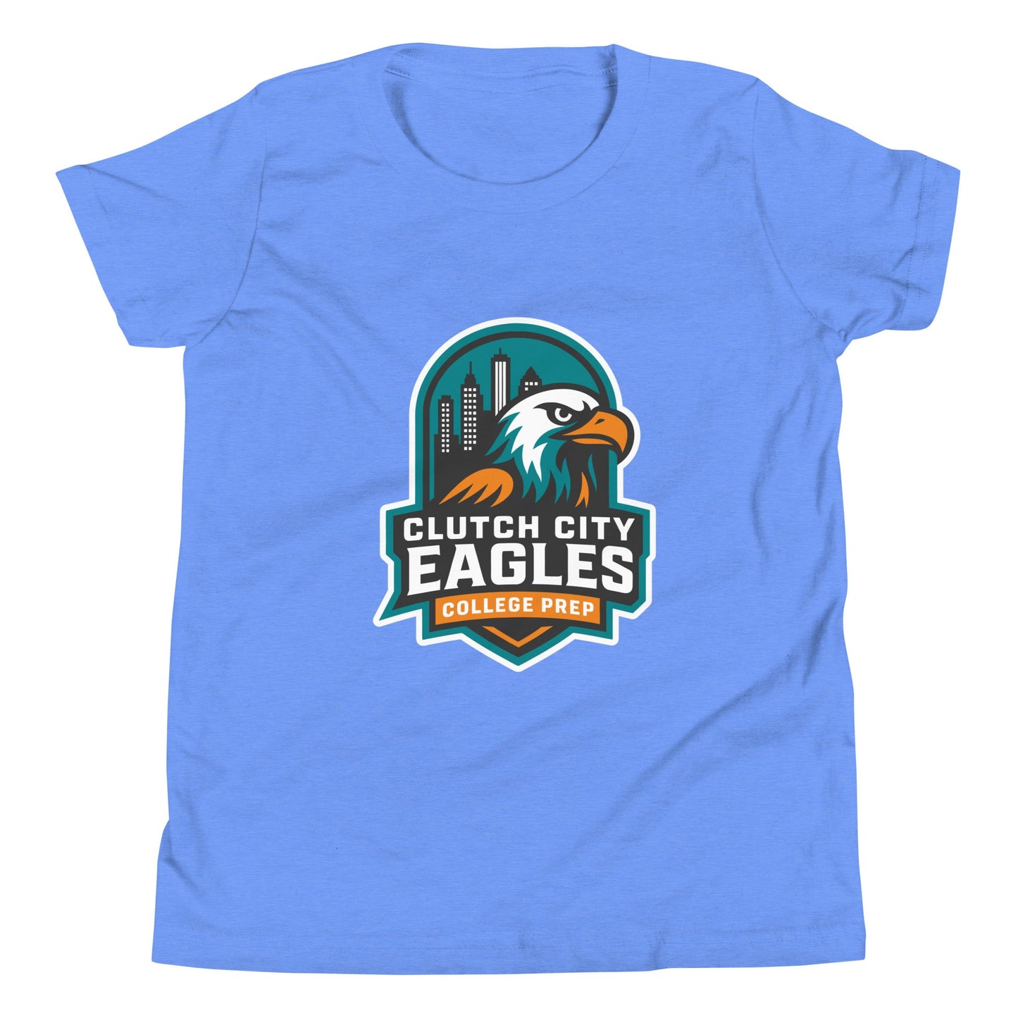 Performance | Youth T-Shirt | Clutch City College Prep | Shield Logo