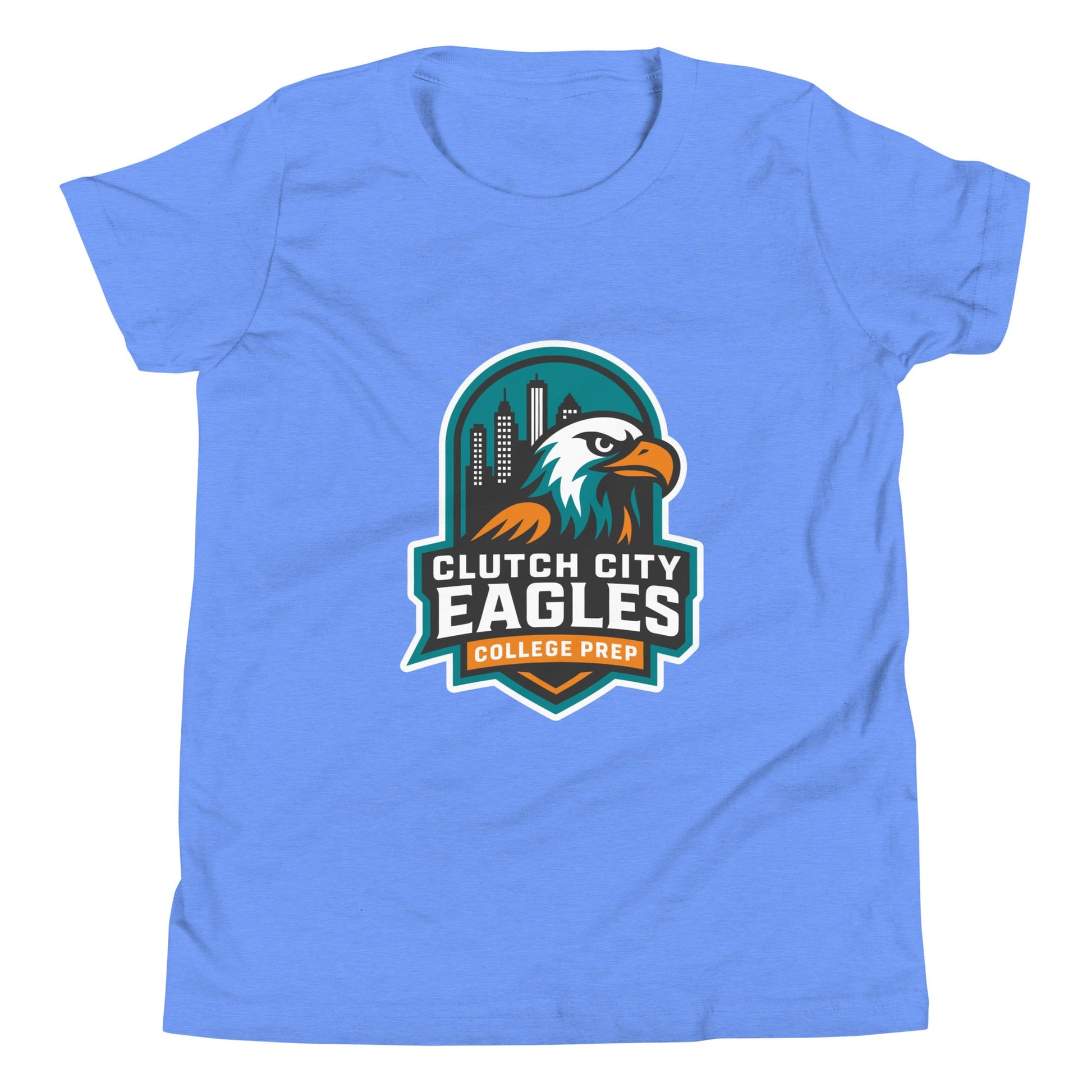 Performance | Youth T-Shirt | Clutch City College Prep | Shield Logo