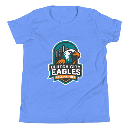 Performance | Youth T-Shirt | Clutch City College Prep | Shield Logo