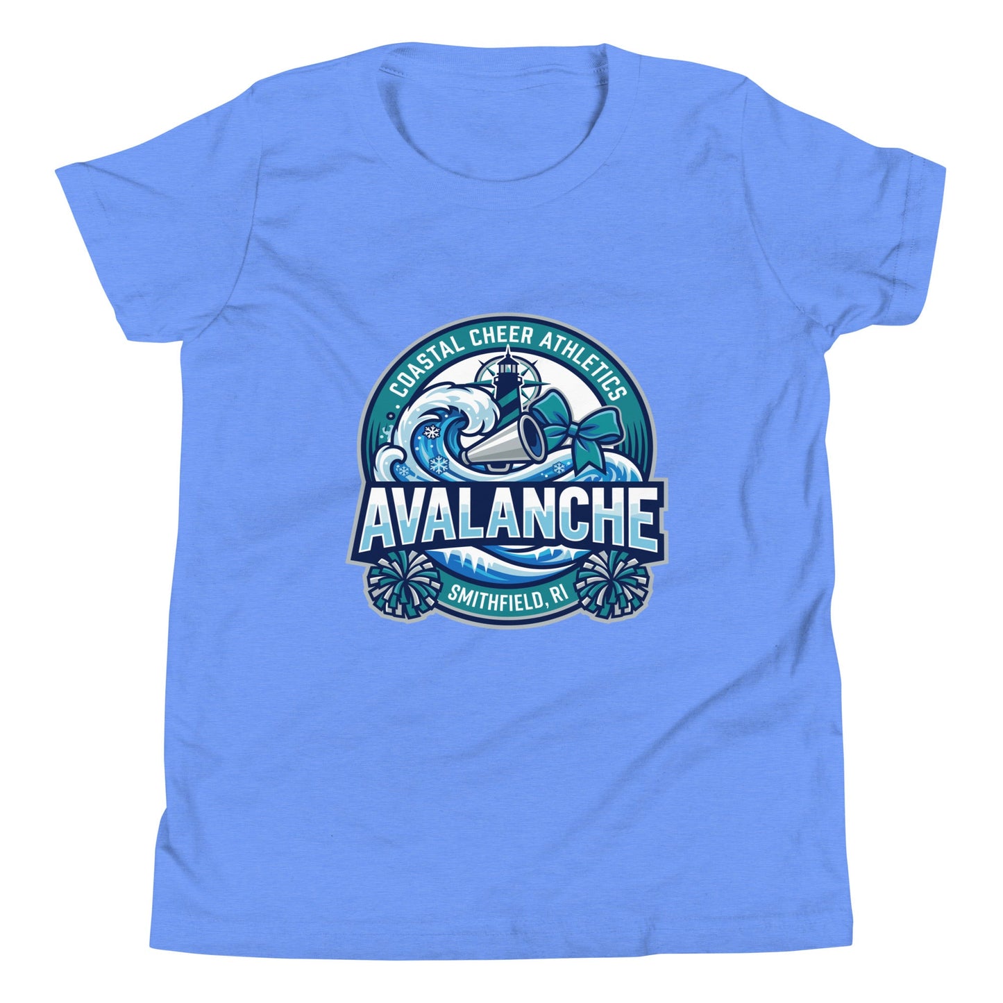 Performance | Youth T-Shirt | Coastal Cheer Athletics Avalanche