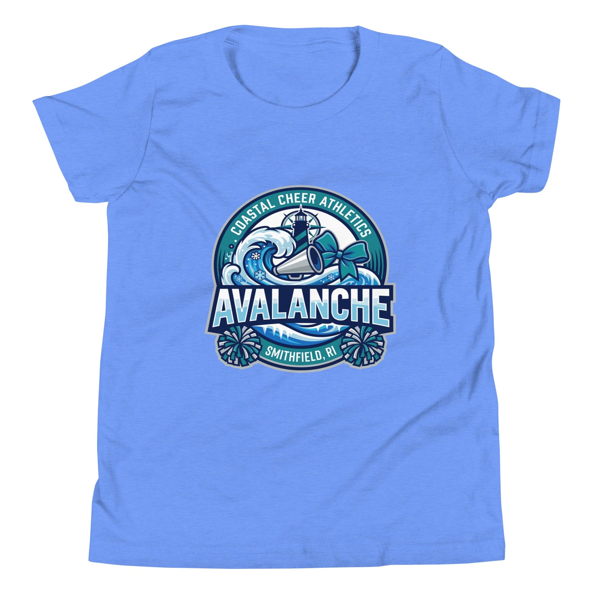 Performance | Youth T-Shirt | Coastal Cheer Athletics Avalanche