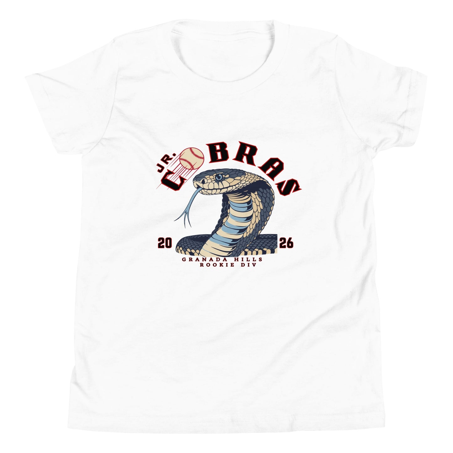 Performance | Youth T-Shirt | Cobras '26 | Rookie Div Logo
