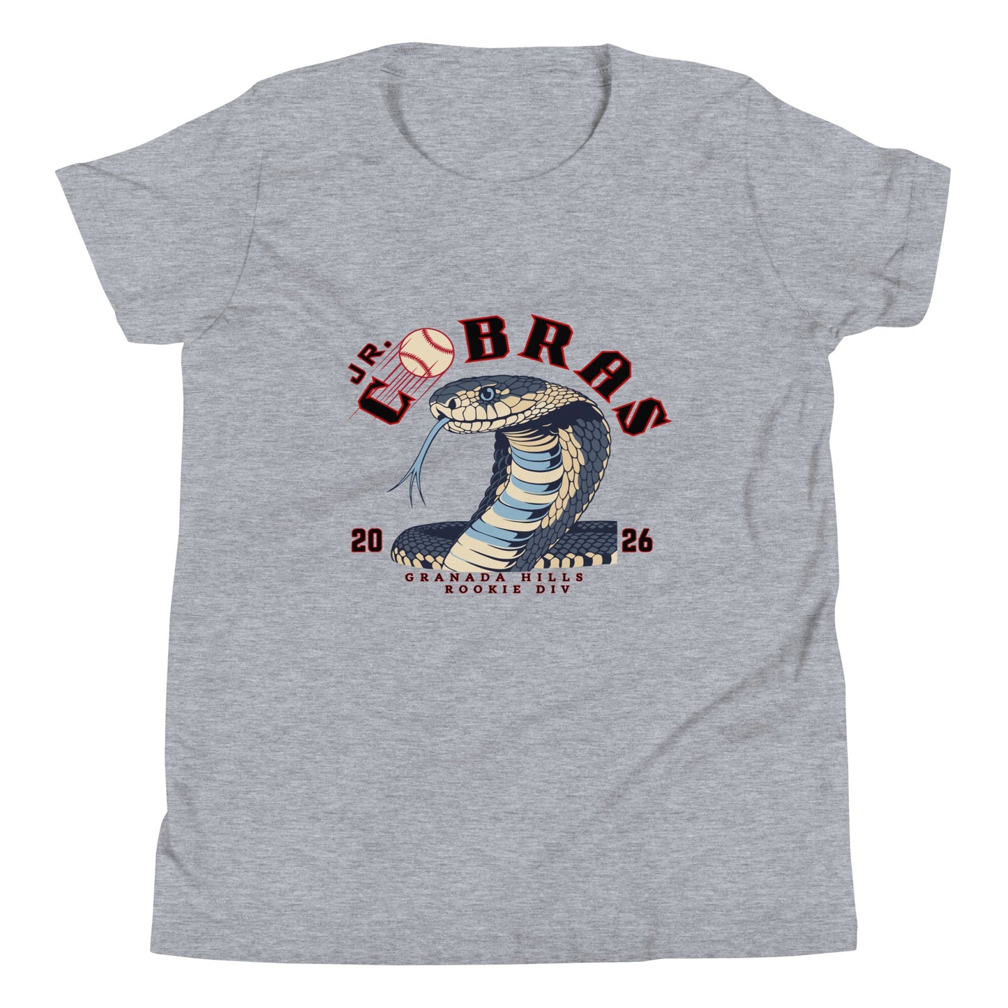 Performance | Youth T-Shirt | Cobras '26 | Rookie Div Logo