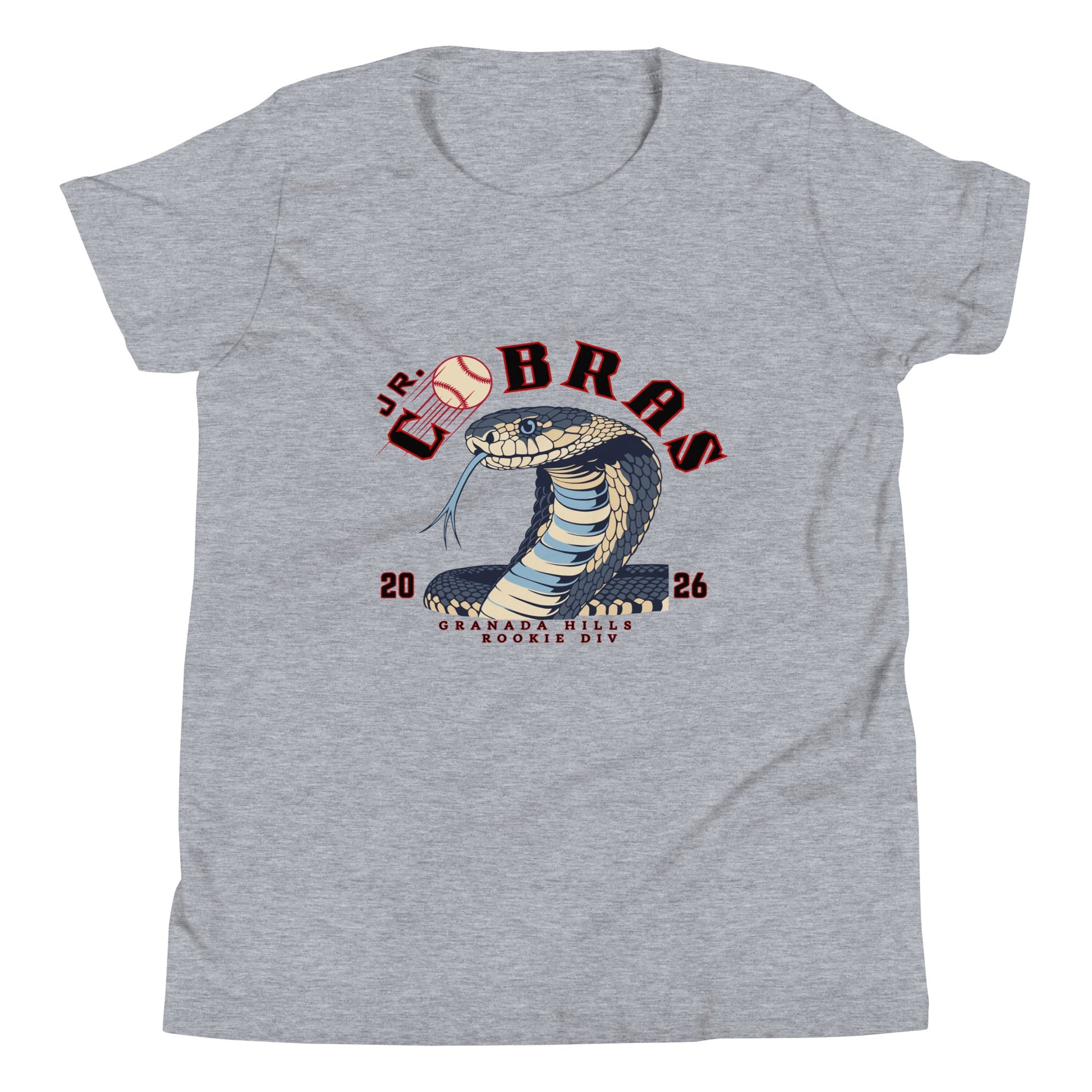 Performance | Youth T-Shirt | Cobras '26 | Rookie Div Logo