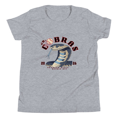 Performance | Youth T-Shirt | Cobras '26 | Rookie Div Logo