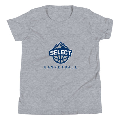 Performance | Youth T-Shirt | Colorado Select Basketball | Crest Logo