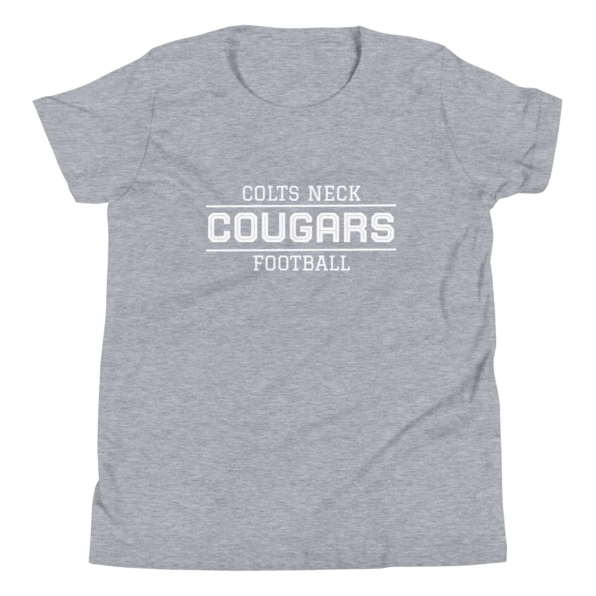 Performance | Youth T-Shirt | Colts Neck Cougars | Youth Tackle Football (AYF) | Script Logo