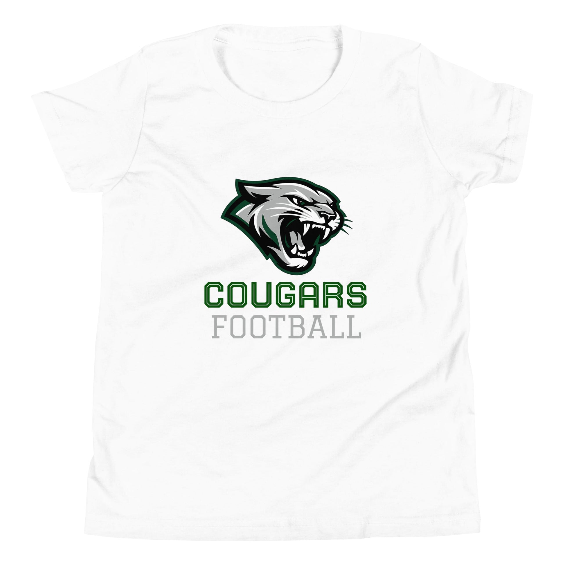Performance | Youth T-Shirt | Colts Neck Cougars | Youth Tackle Football (AYF) | Strike Mascot Logo