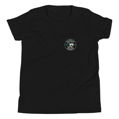 Performance | Youth T-Shirt | Colts Neck Cougars | Youth Tackle Football (AYF) | Varsity Badge Logo