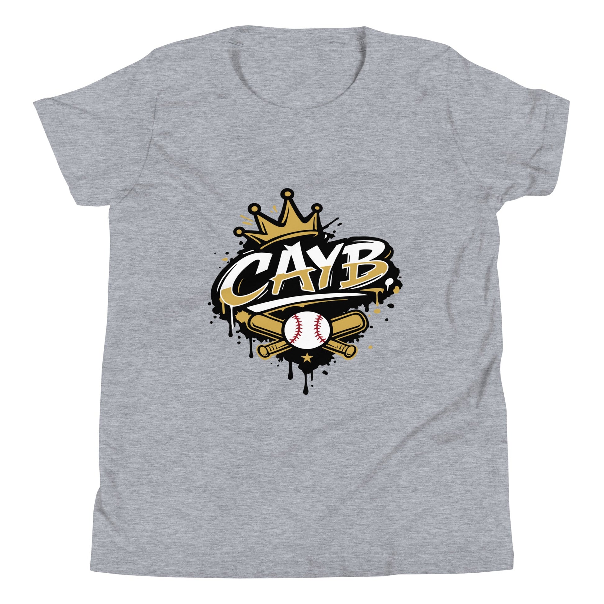 Performance | Youth T-Shirt | Conroe Area Youth Baseball | Crown Logo