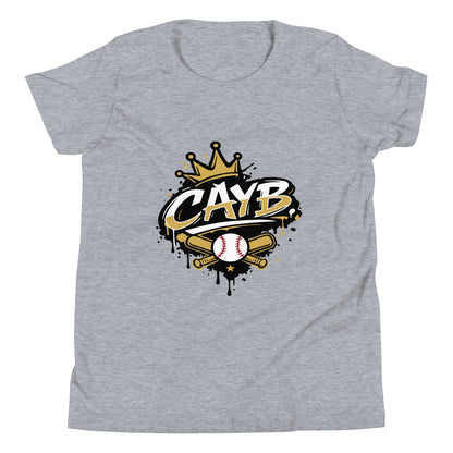 Performance | Youth T-Shirt | Conroe Area Youth Baseball | Crown Logo