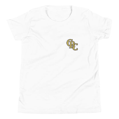 Performance | Youth T-Shirt | Cougar Baseball Club | CBC Gold Logo
