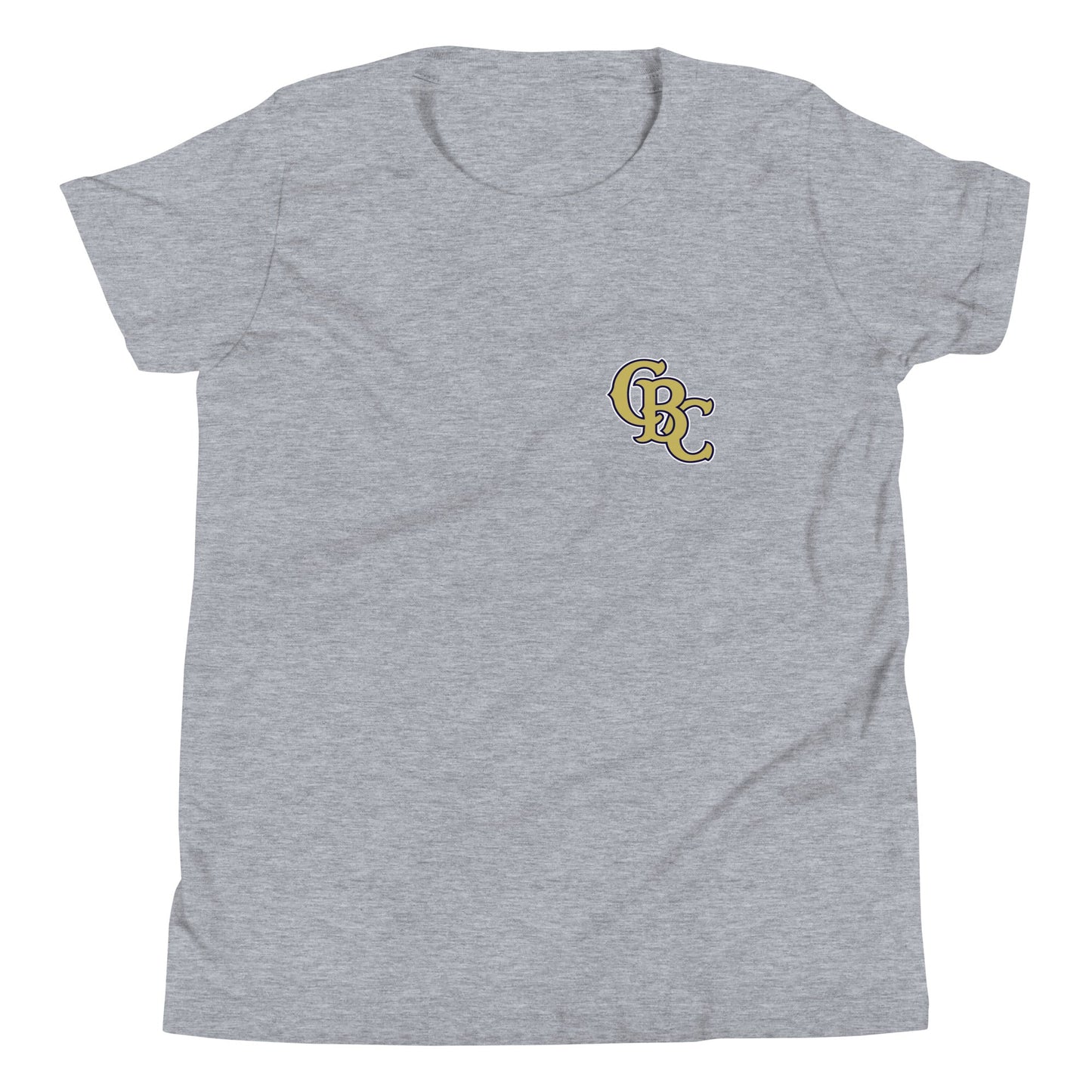 Performance | Youth T-Shirt | Cougar Baseball Club | CBC Gold Logo