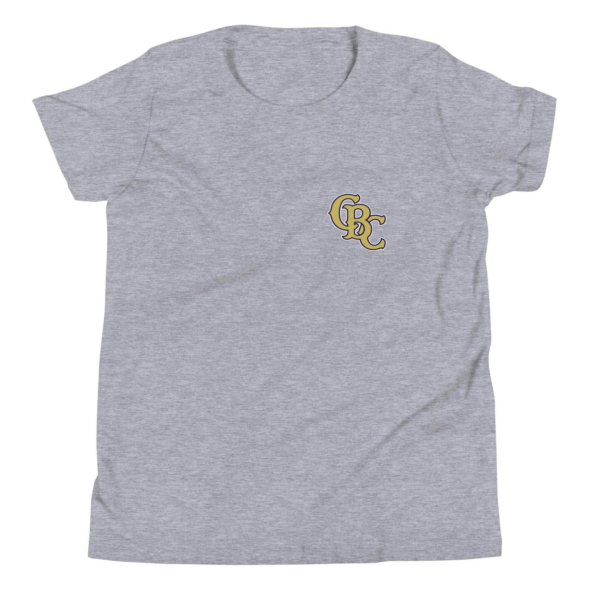 Performance | Youth T-Shirt | Cougar Baseball Club | CBC Gold Logo