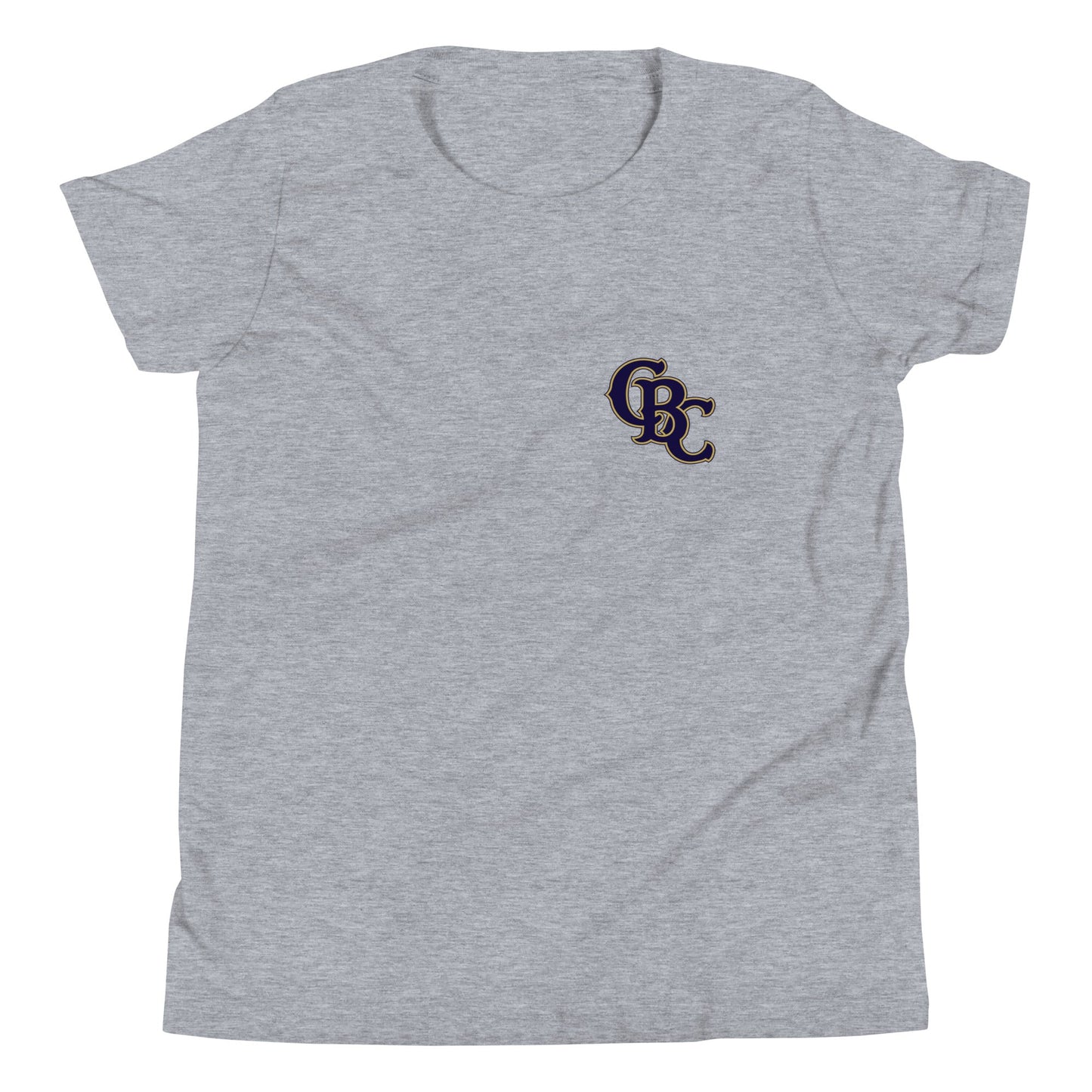 Performance | Youth T-Shirt | Cougar Baseball Club | CBC Navy Logo