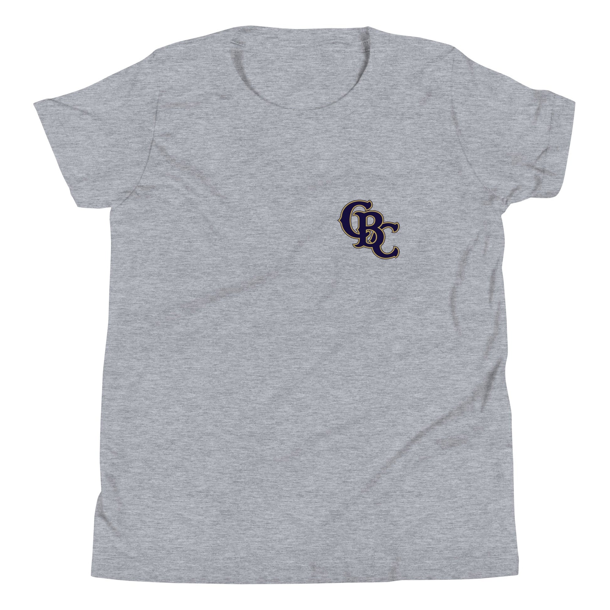 Performance | Youth T-Shirt | Cougar Baseball Club | CBC Navy Logo