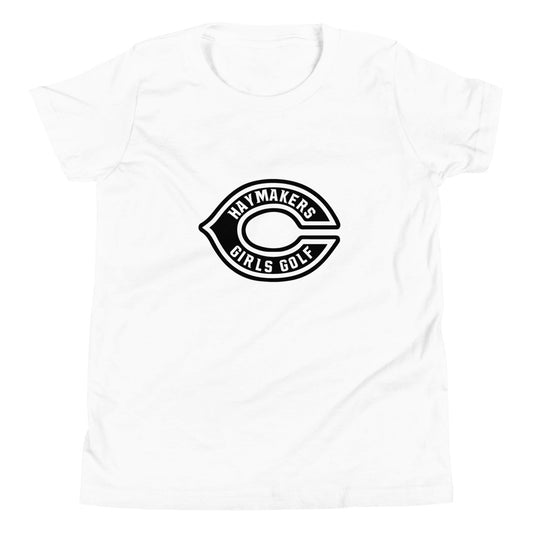 Performance | Youth T-Shirt | Cozad Girls Golf | Haymaker Vanguard Logo