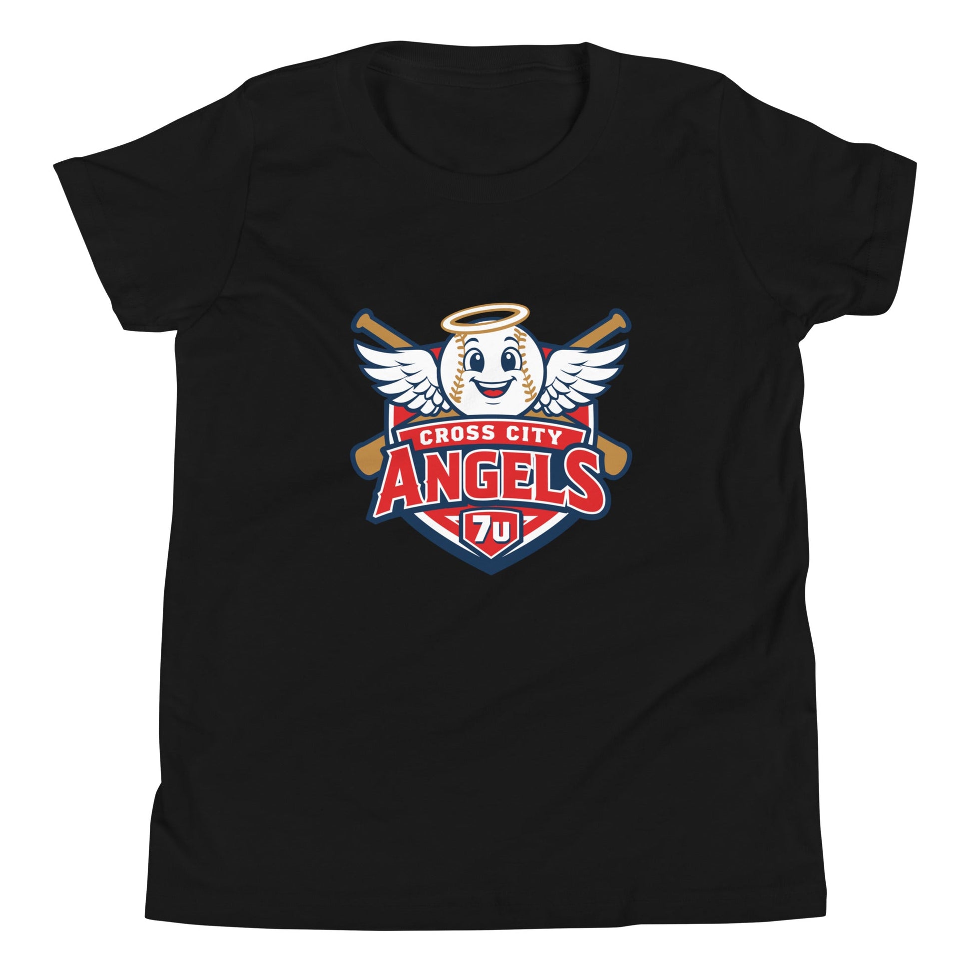 Performance | Youth T-Shirt | Cross City Angels | Shield Logo