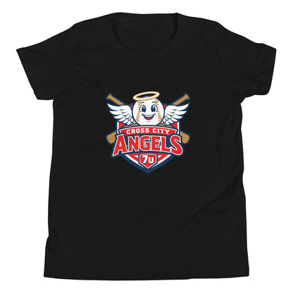 Performance | Youth T-Shirt | Cross City Angels | Shield Logo