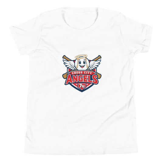 Performance | Youth T-Shirt | Cross City Angels | Shield Logo
