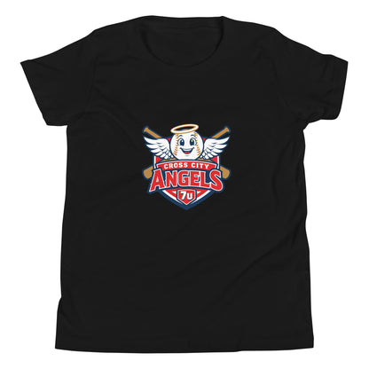 Performance | Youth T-Shirt | Cross City Angels | Shield Logo