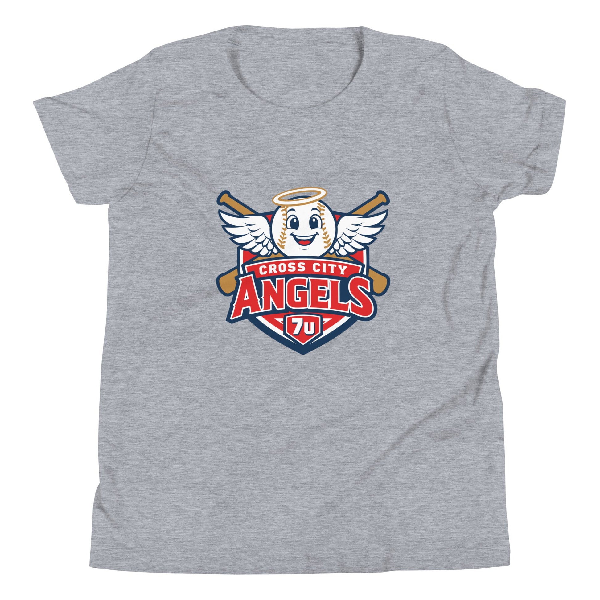 Performance | Youth T-Shirt | Cross City Angels | Shield Logo