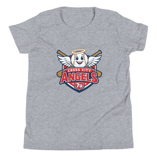 Performance | Youth T-Shirt | Cross City Angels | Shield Logo