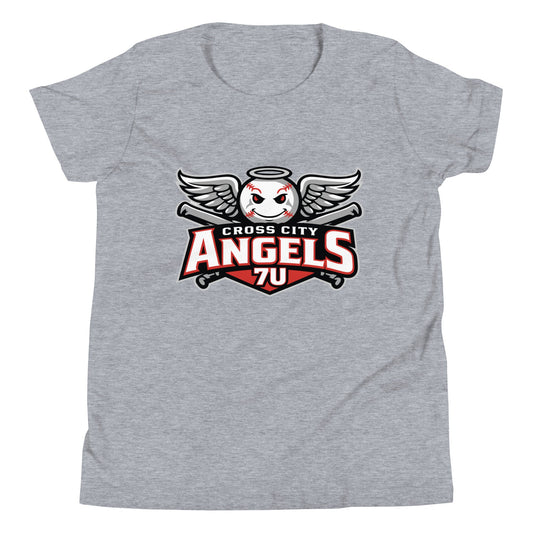 Performance | Youth T-Shirt | Cross City Angels | Winged Guardian Logo