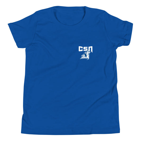 Performance | Youth T-Shirt | CSN Volleyball | CSN White Alt Logo