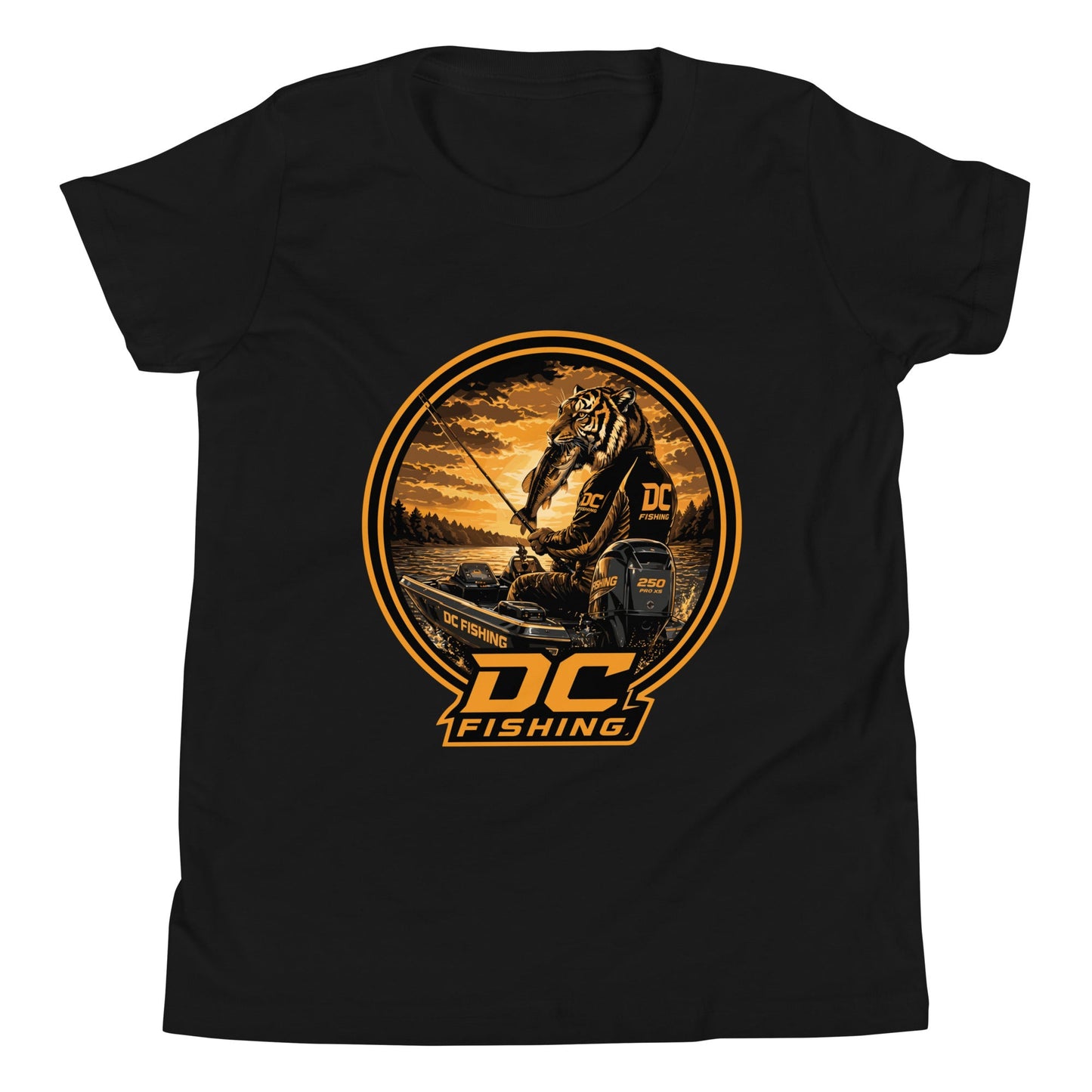 Performance | Youth T-Shirt | DeKalb Fishing Team | Badge Logo