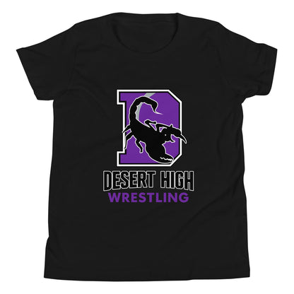 Performance | Youth T-Shirt | Desert High Scorpions | Crest Logo