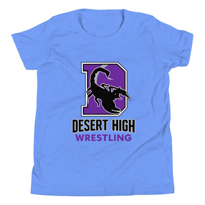 Performance | Youth T-Shirt | Desert High Scorpions | Crest Logo