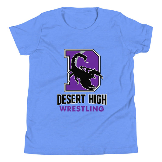 Performance | Youth T-Shirt | Desert High Scorpions | Crest Logo