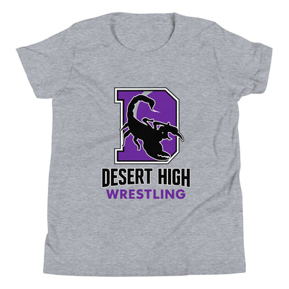 Performance | Youth T-Shirt | Desert High Scorpions | Crest Logo