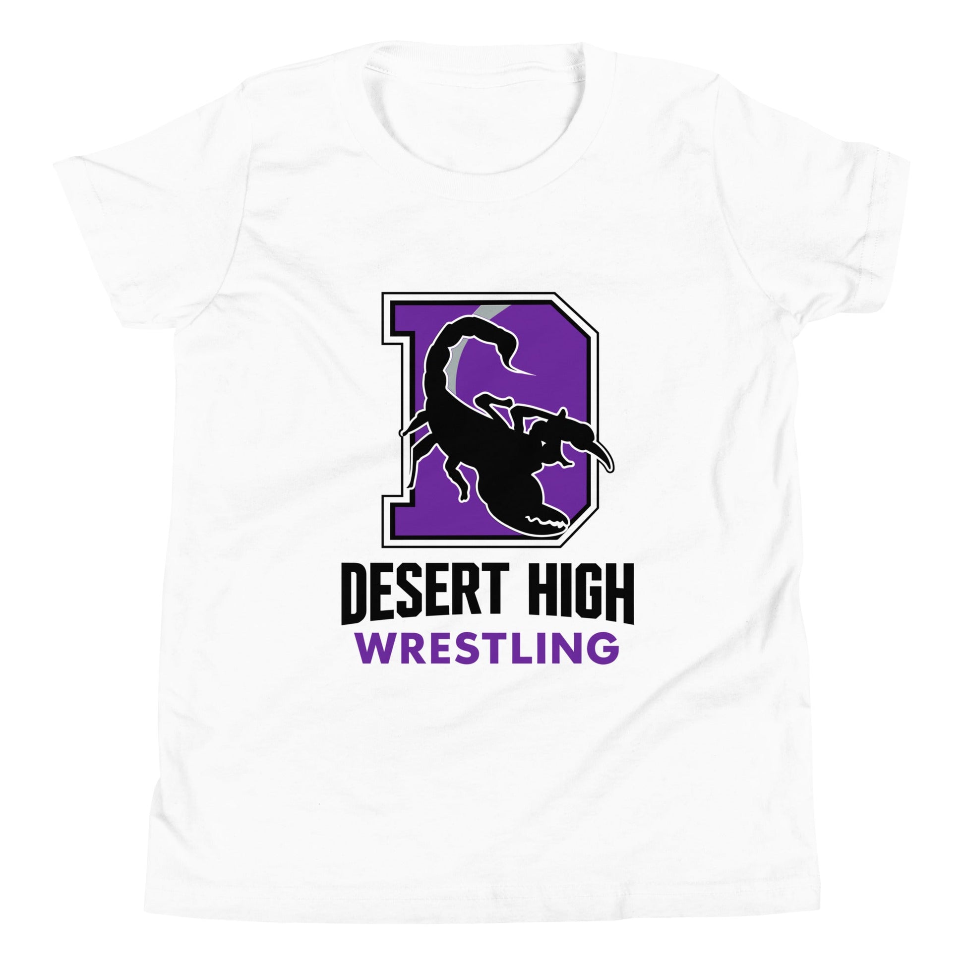 Performance | Youth T-Shirt | Desert High Scorpions | Crest Logo