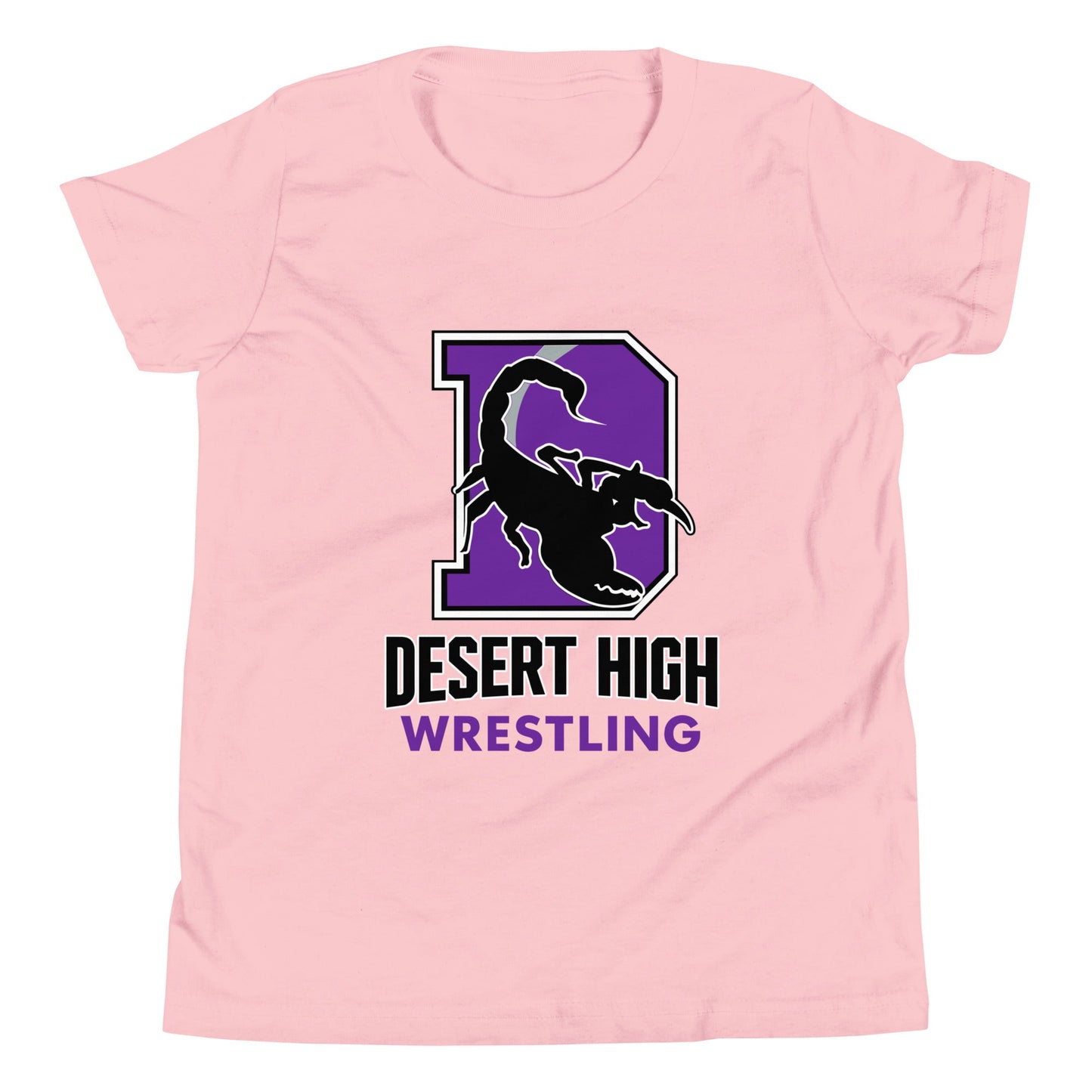 Performance | Youth T-Shirt | Desert High Scorpions | Crest Logo