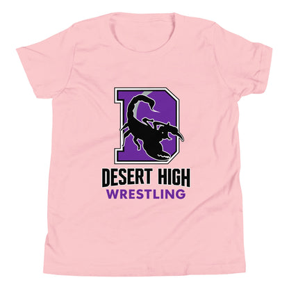 Performance | Youth T-Shirt | Desert High Scorpions | Crest Logo