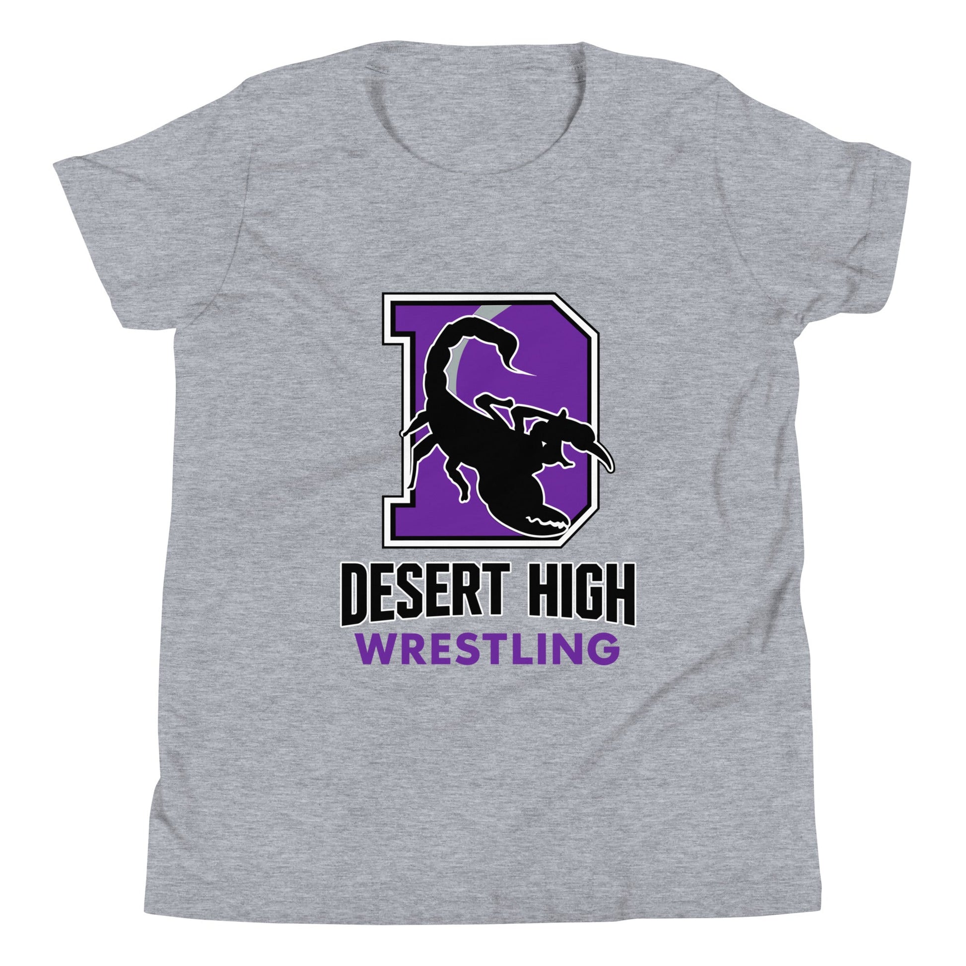 Performance | Youth T-Shirt | Desert High Scorpions | Crest Logo